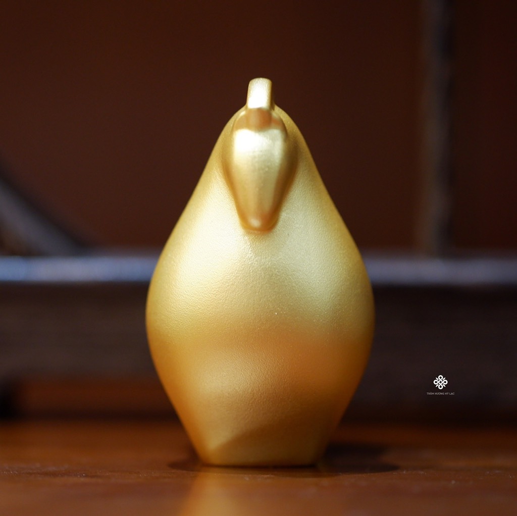 Tượng đồng mạ vàng lộc mã