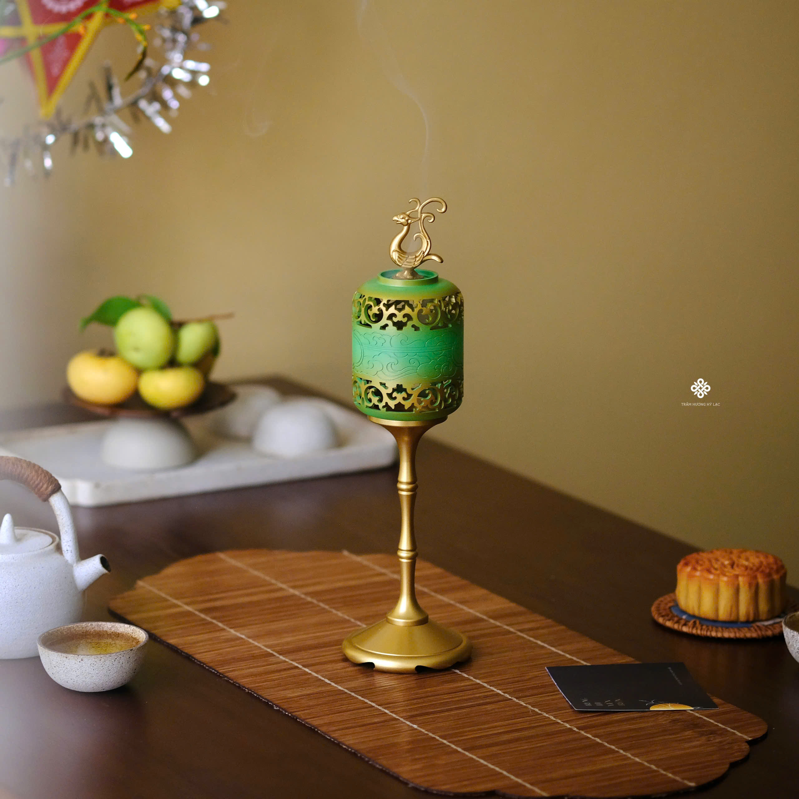 Bộ thưởng trầm Phượng Hoàng