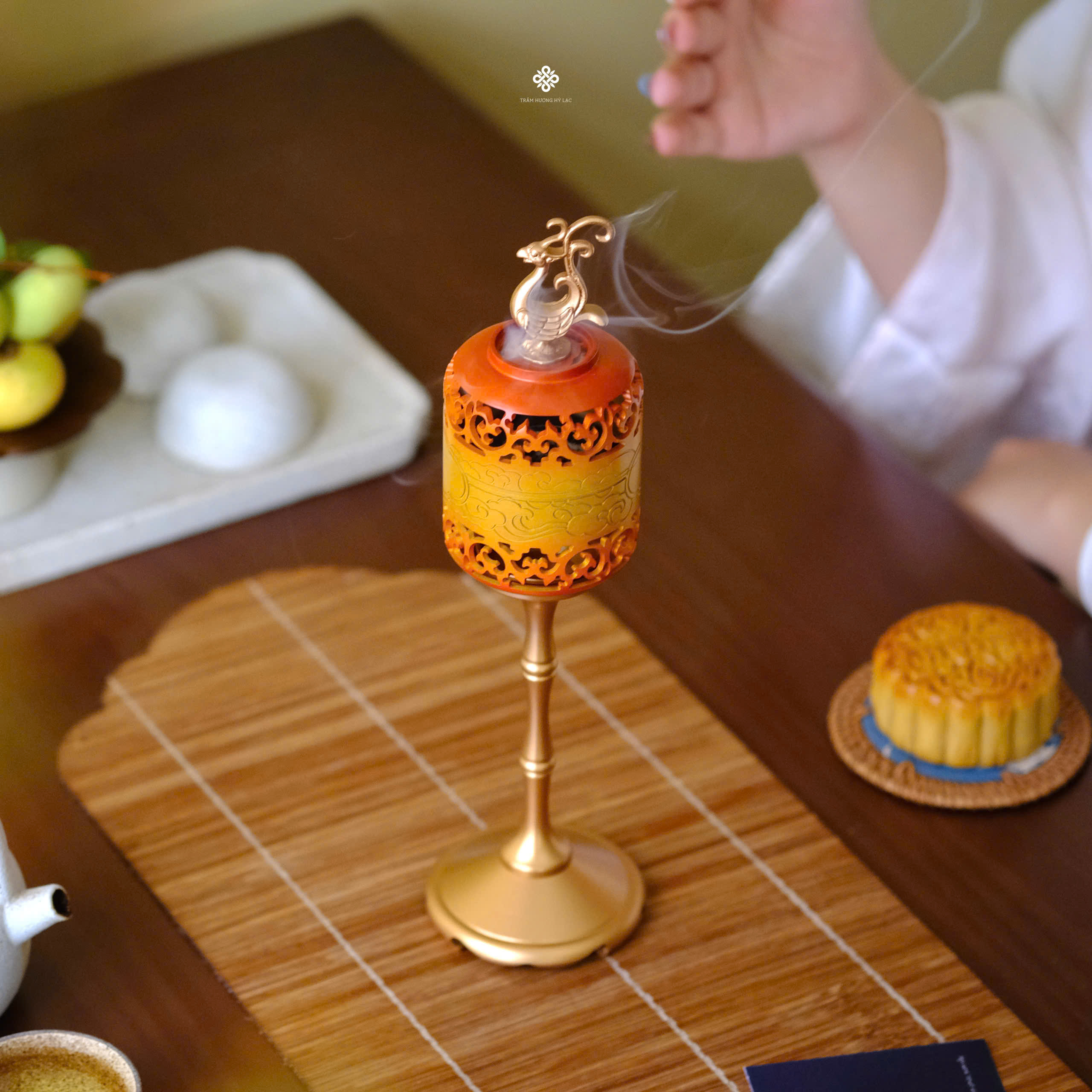 Bộ thưởng trầm Phượng Hoàng