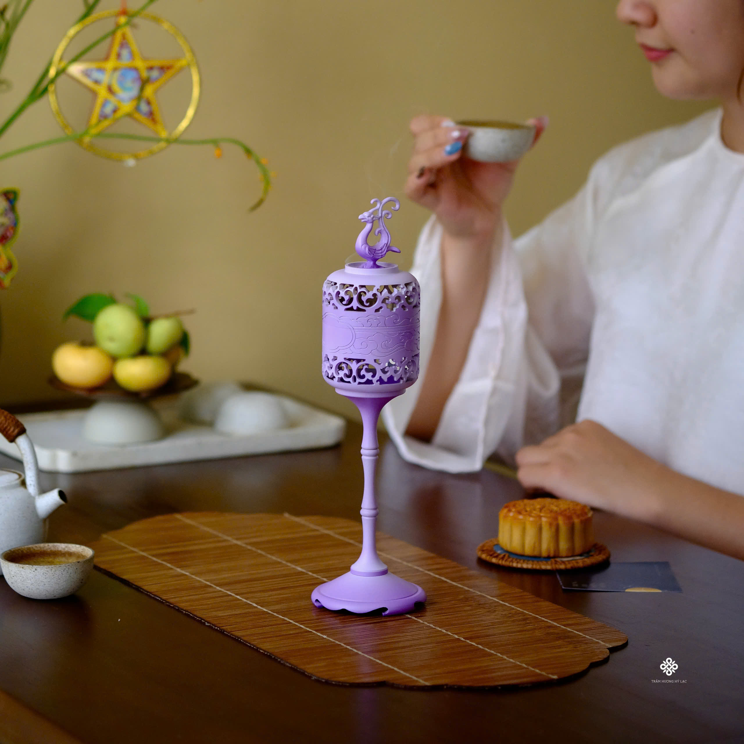 Bộ thưởng trầm Phượng Hoàng