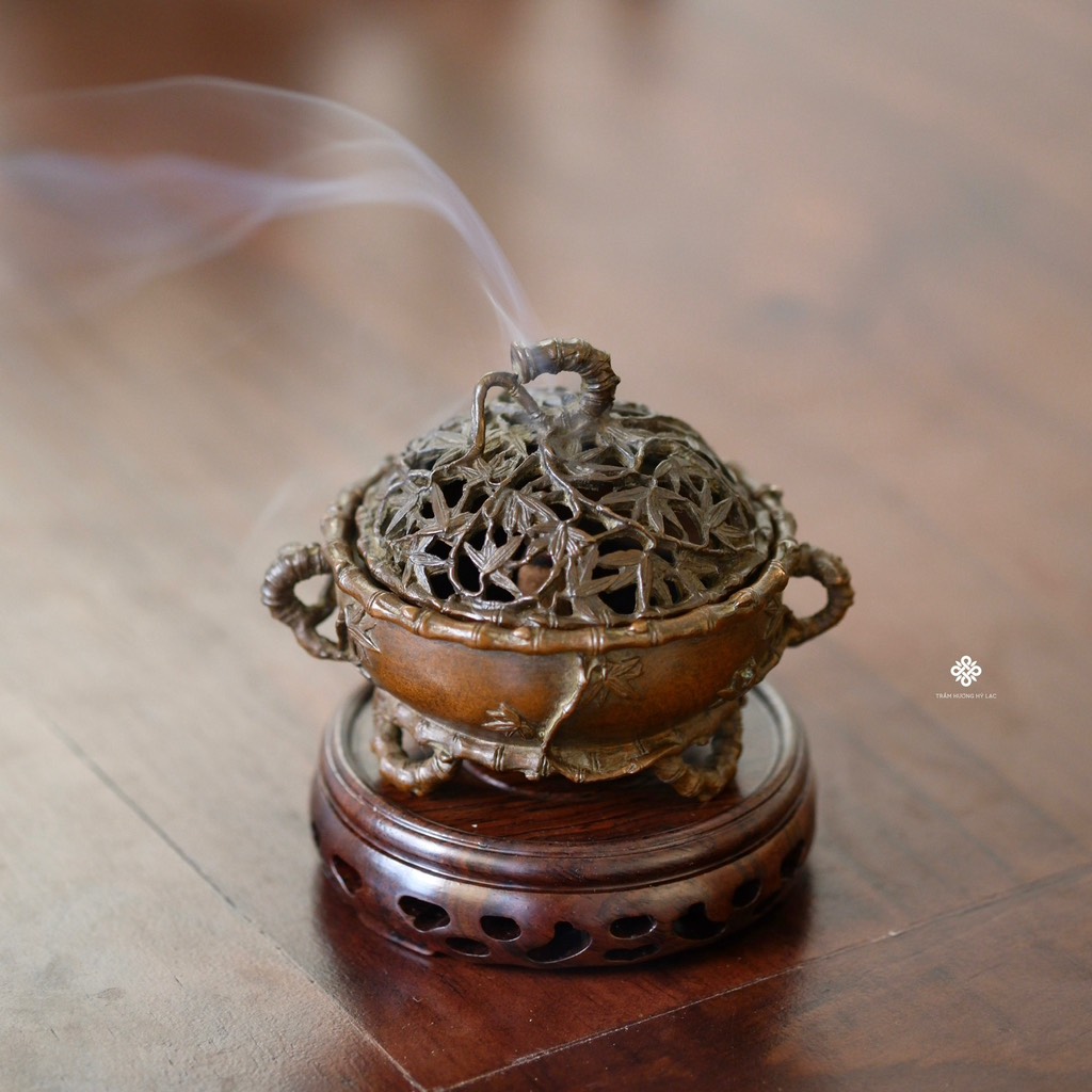 Lư đồng cổ trúc