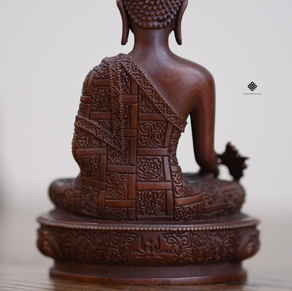 Tượng đồng Đức Phật Dược Sư 10cm