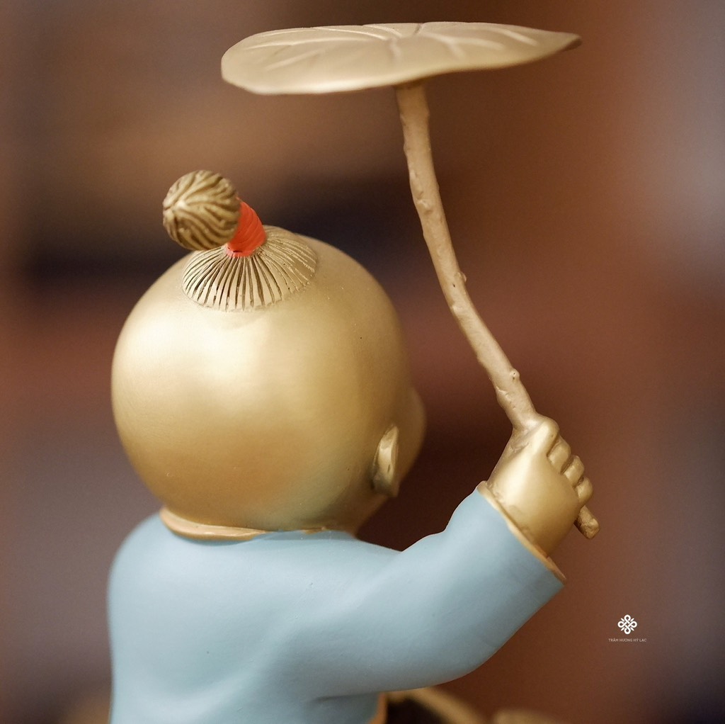 Tượng đồng mục đồng như ý