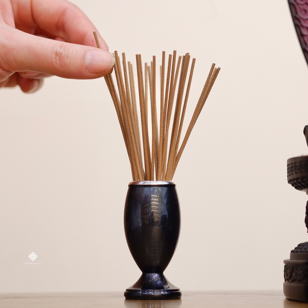 Bộ ban thờ đồng xanh ánh tím Nhật Bản