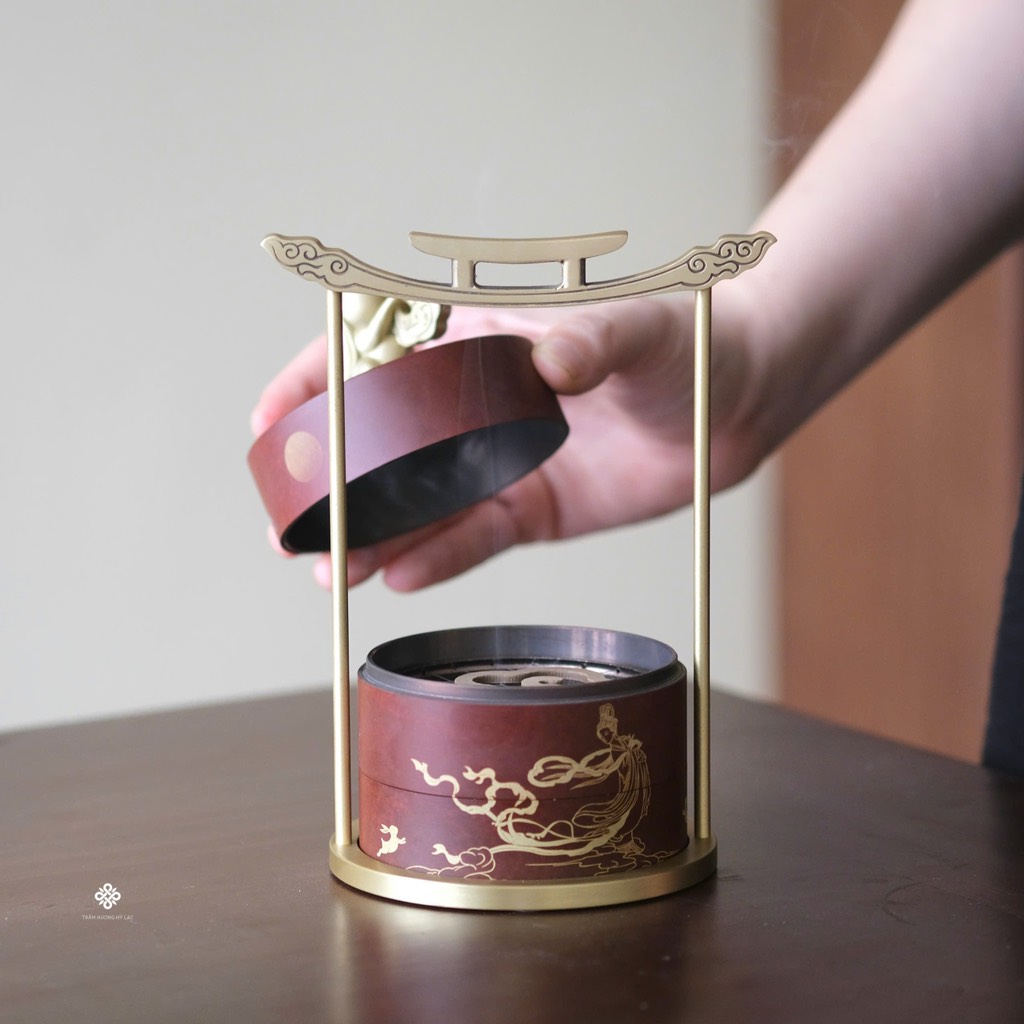 Bộ thưởng trầm thỏ ngọc thiên cung