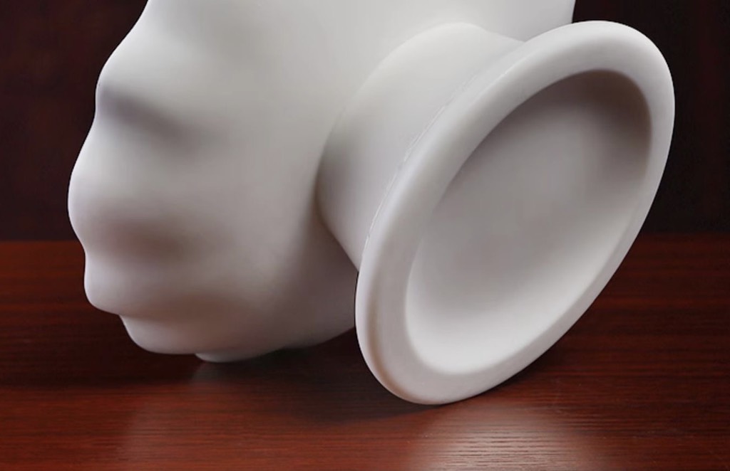 Đĩa bồng hoa sen sứ trắng 22cm