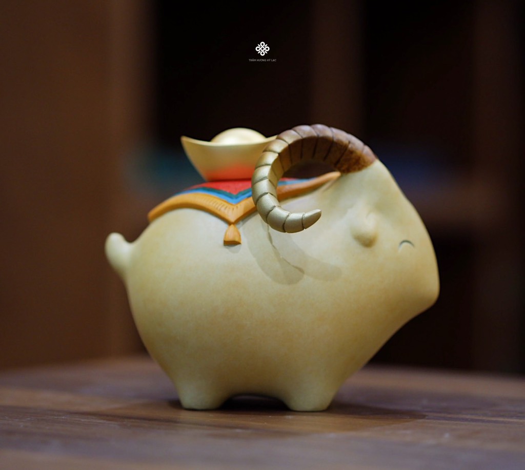 Tượng đồng sơn dương phúc lộc