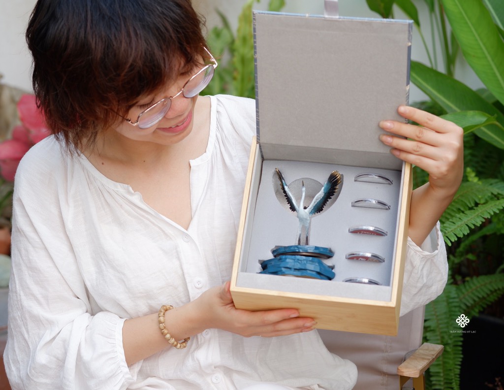 Lư đồng cánh hạc thịnh vượng