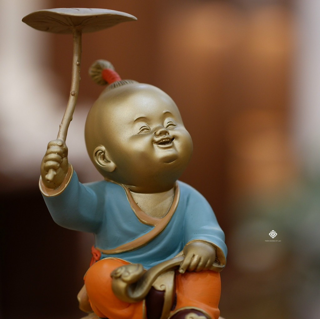 Tượng đồng mục đồng như ý