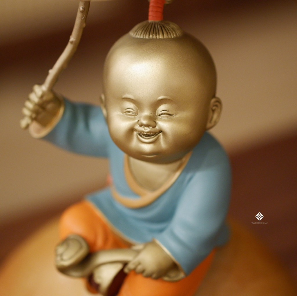 Tượng đồng mục đồng như ý