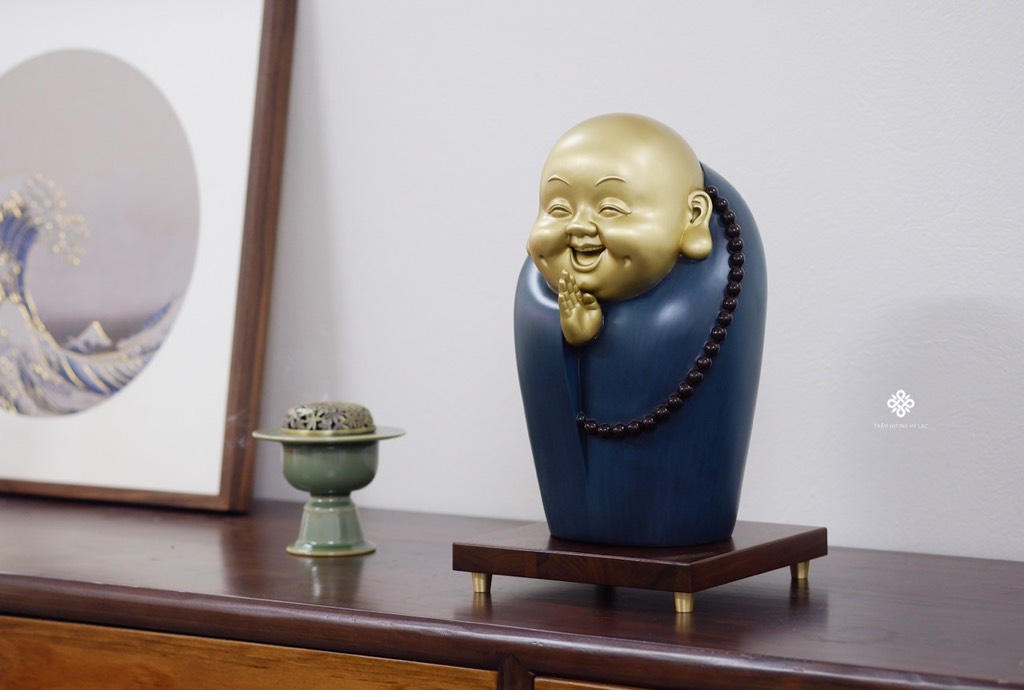 Tượng đồng Đức Phật Di Lặc hỷ lạc