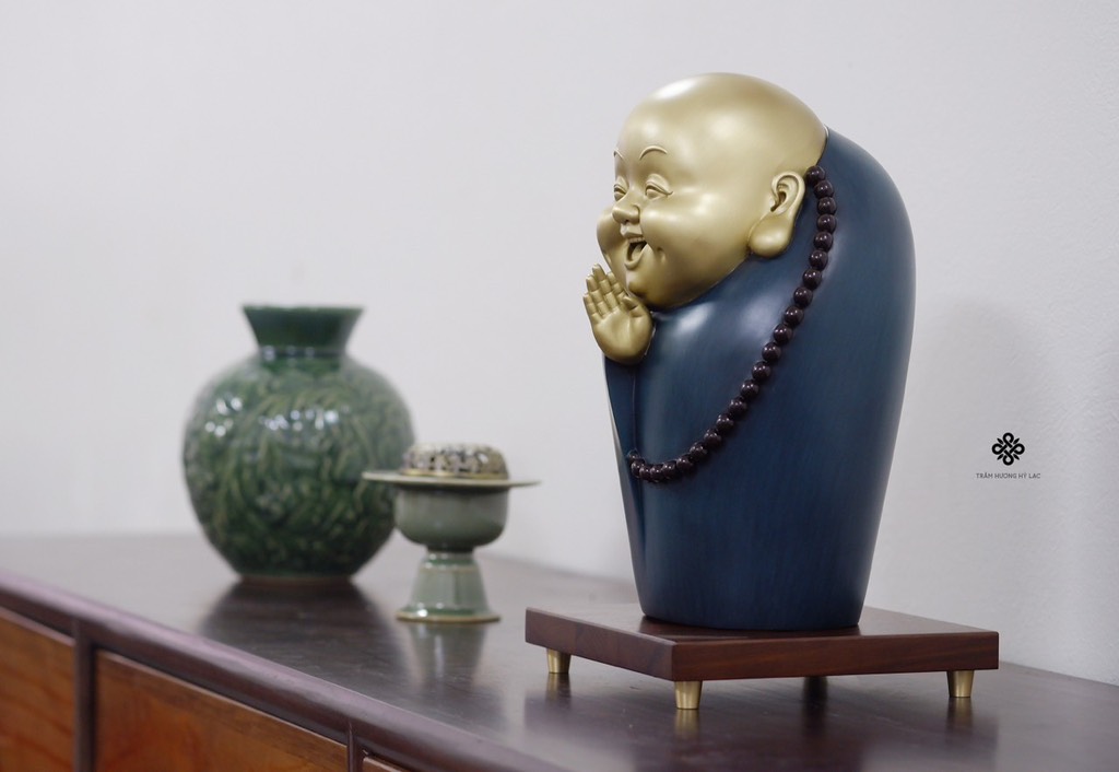 Tượng đồng Đức Phật Di Lặc hỷ lạc
