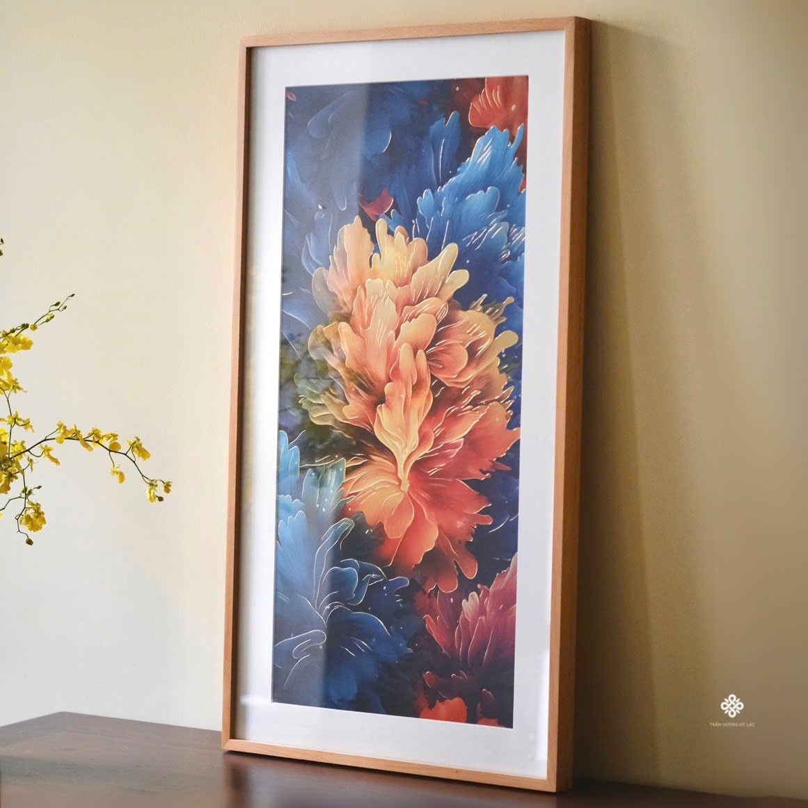 Tranh đồng khắc tay Giấc mộng rực rỡ