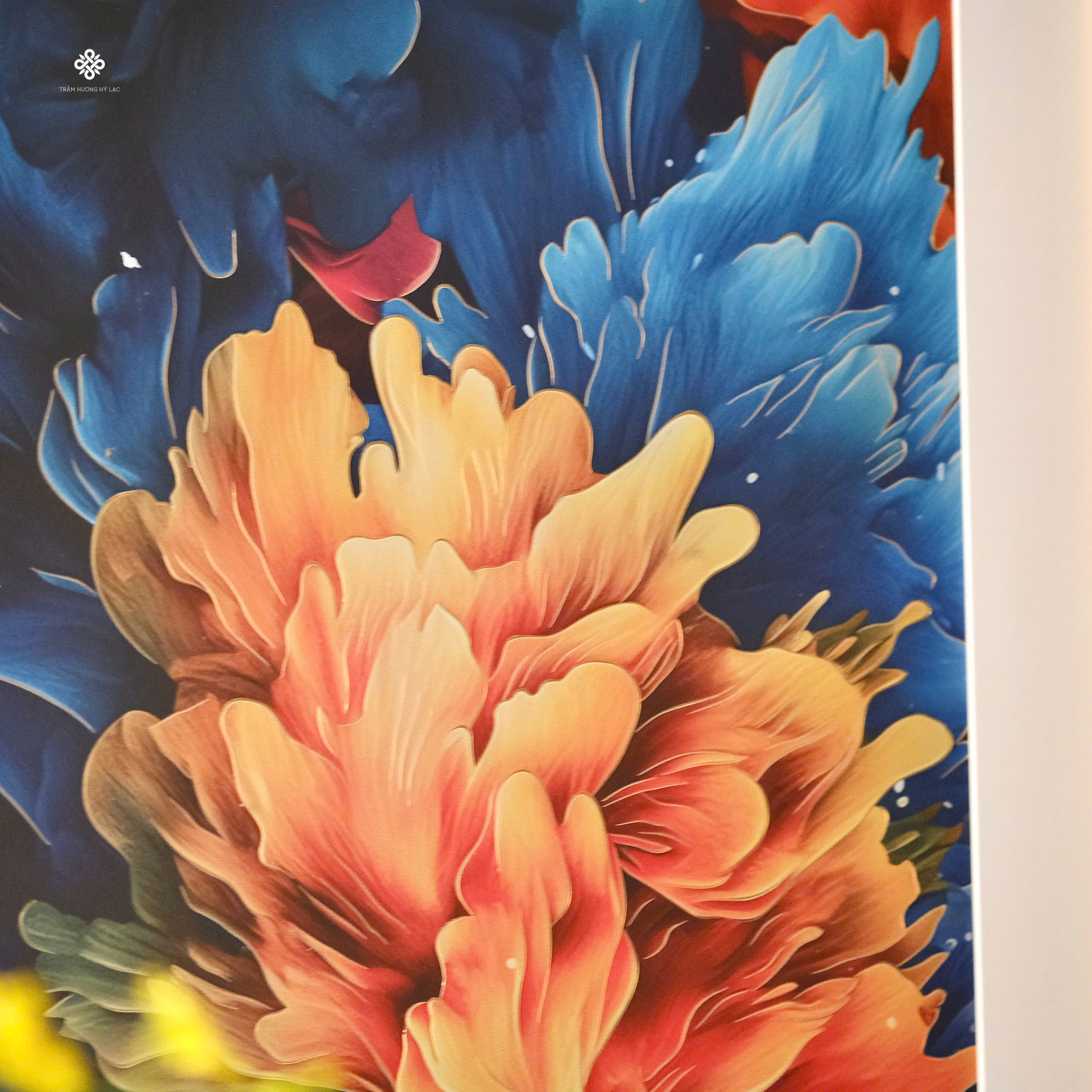 Tranh đồng khắc tay Giấc mộng rực rỡ