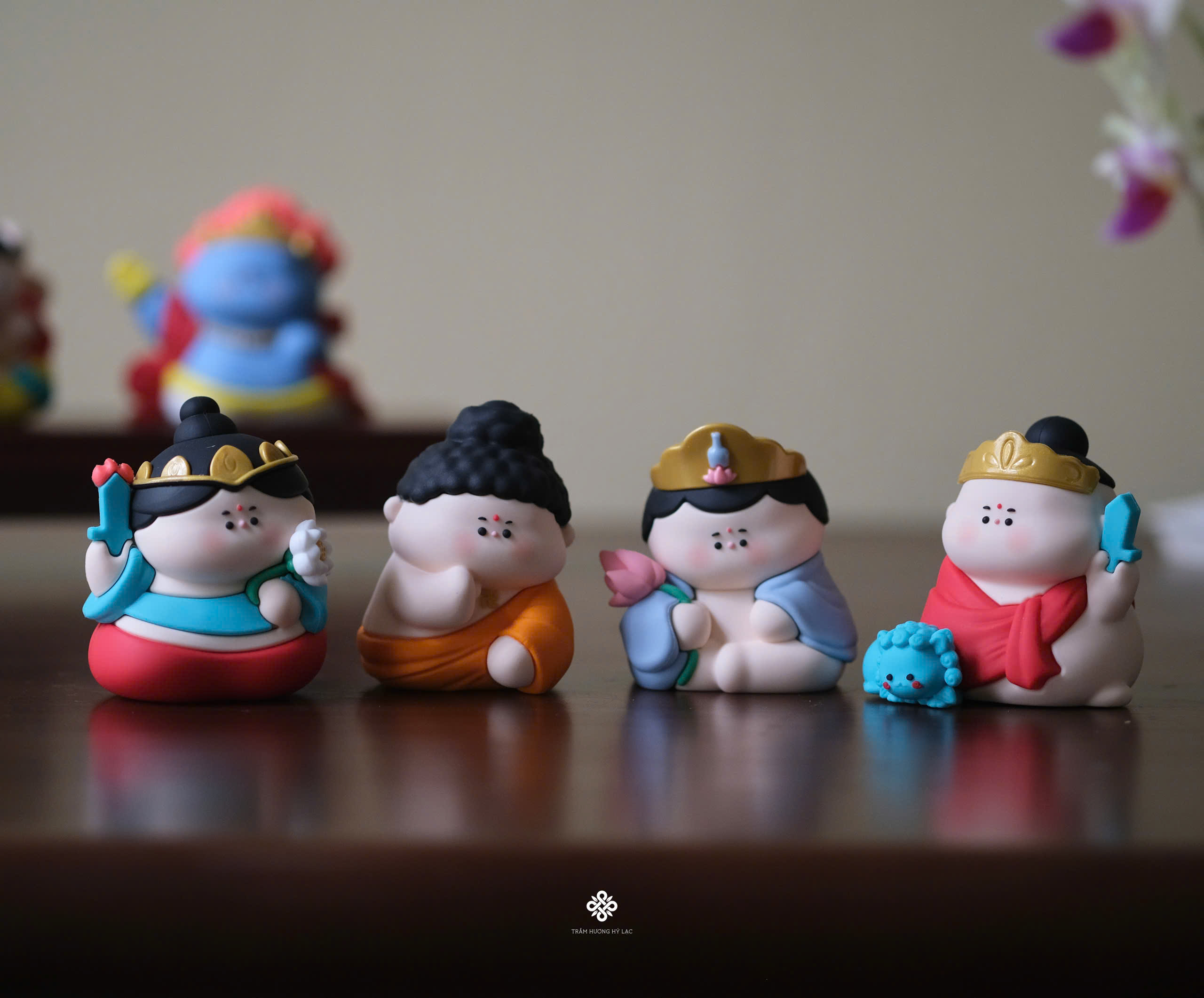 Tượng Bất Động Minh Vương phong cách chibi