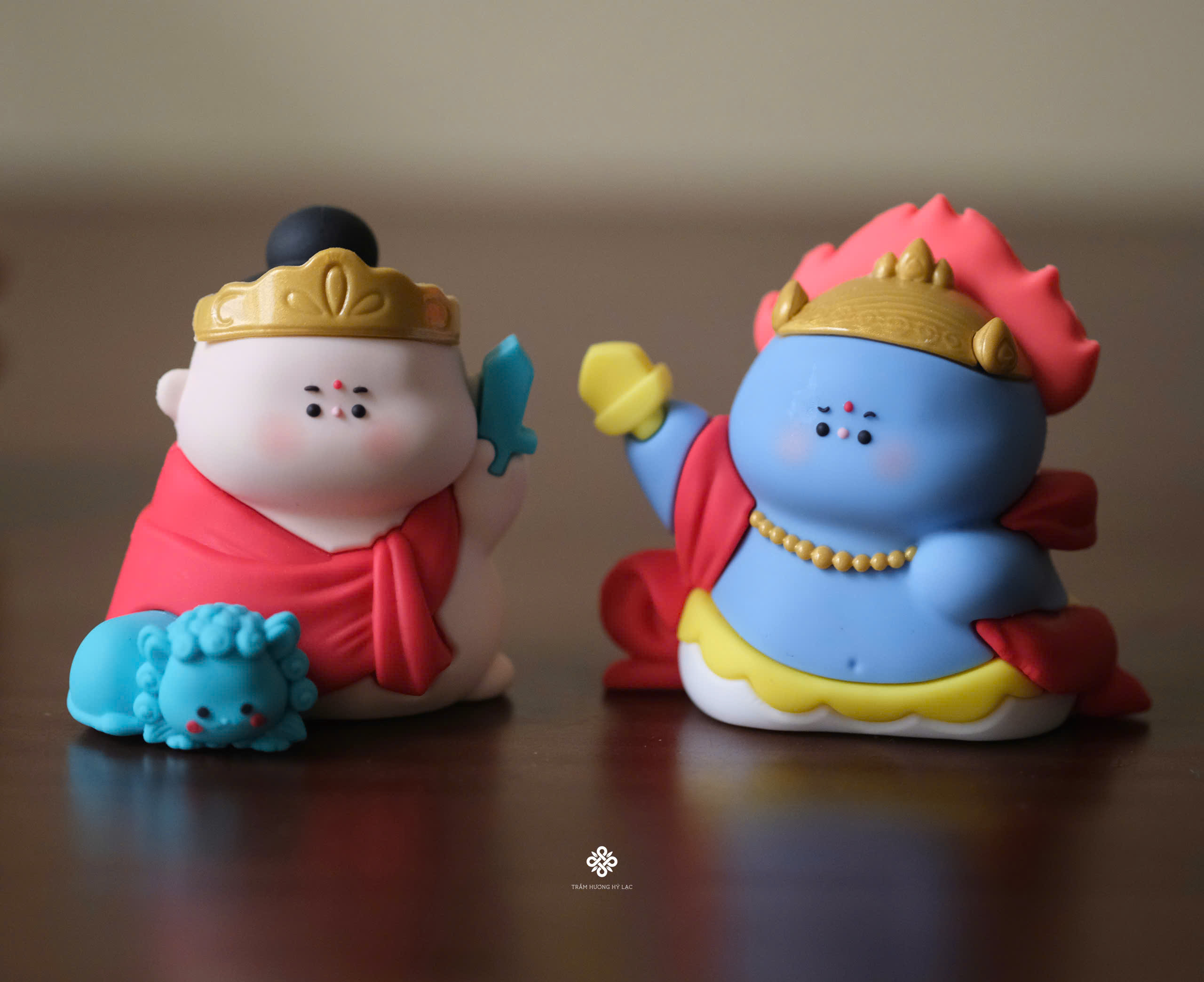 Tượng Bồ Tát Văn Thù Sư Lợi phong cách chibi