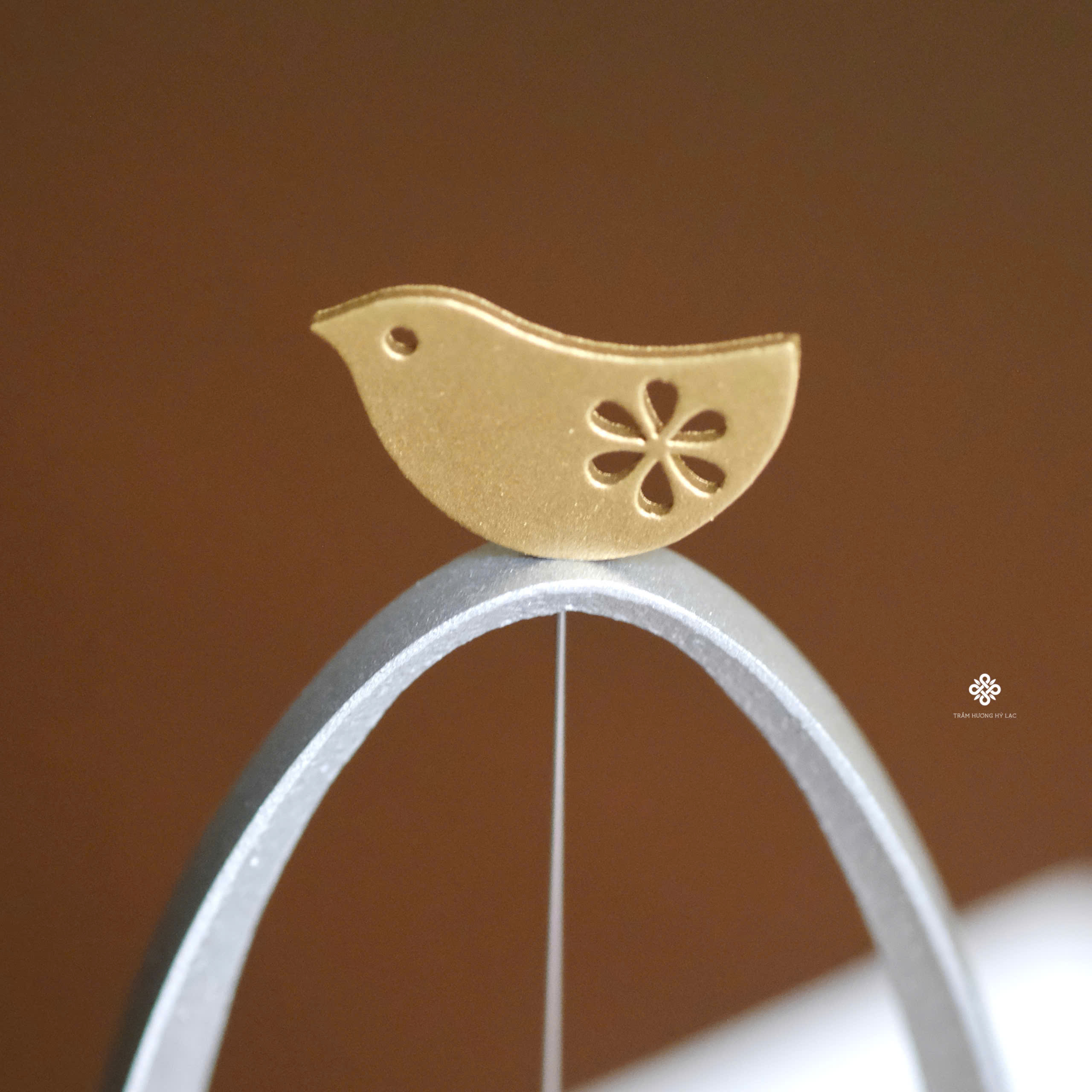 Chuông Mawarin Nhật Bản họa tiết chim