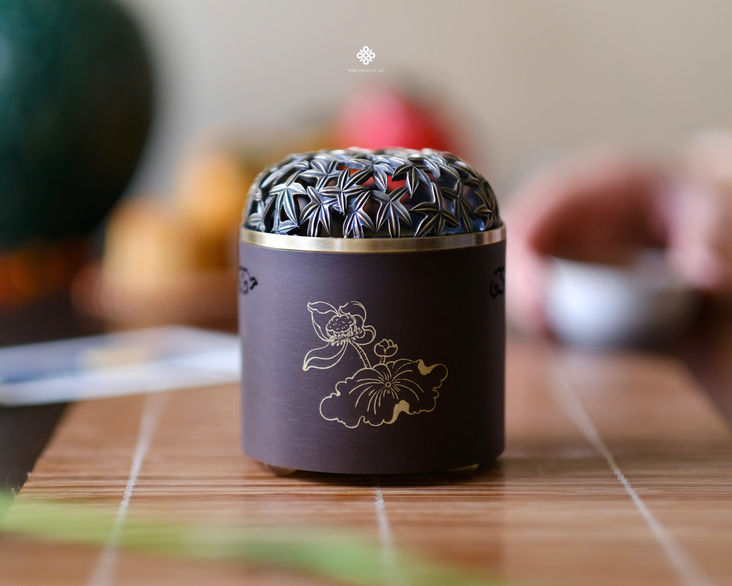 Bộ quà tặng thưởng trầm Hương Liên