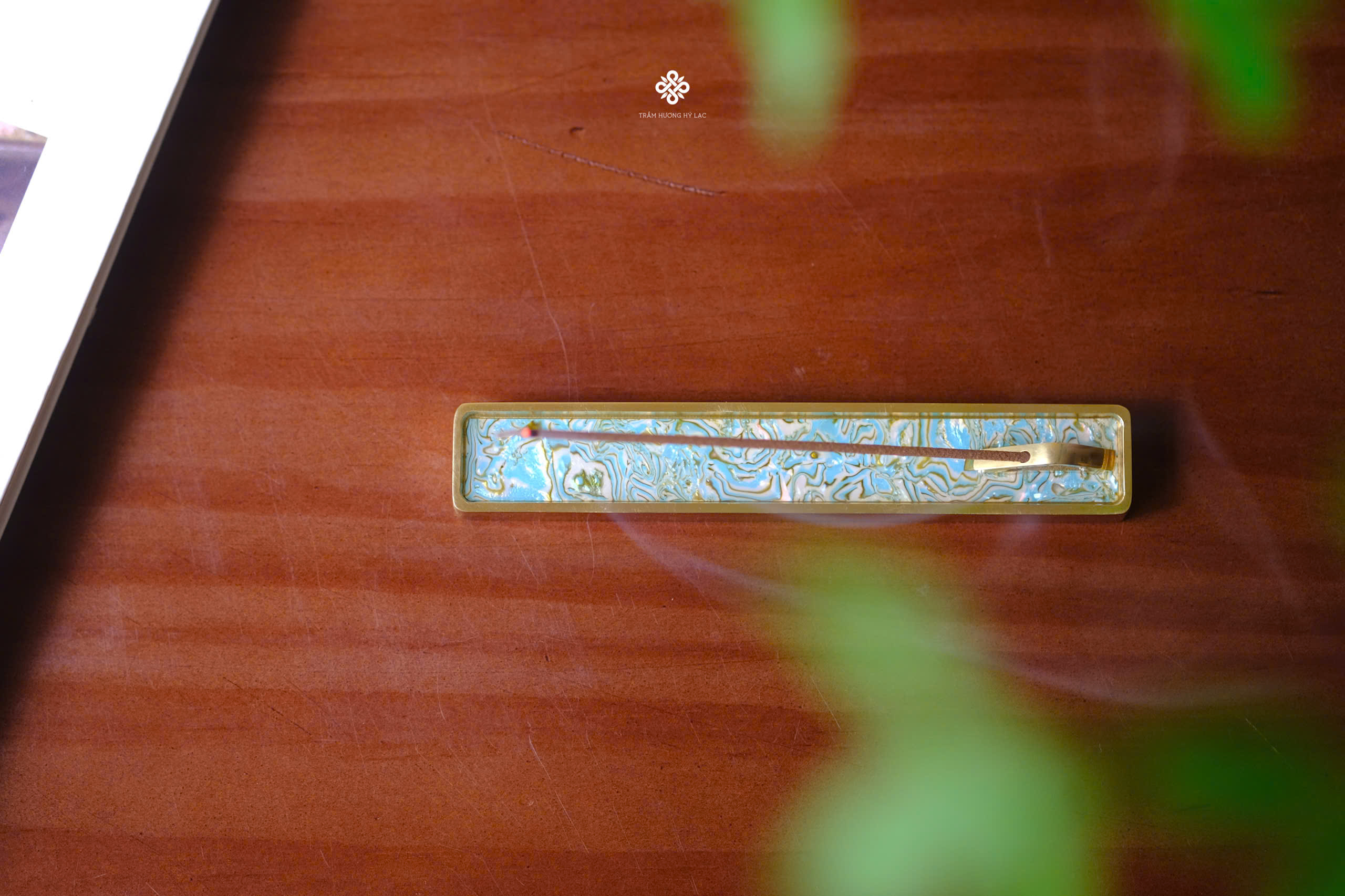 Lư đồng thanh thủy xông nhang trầm