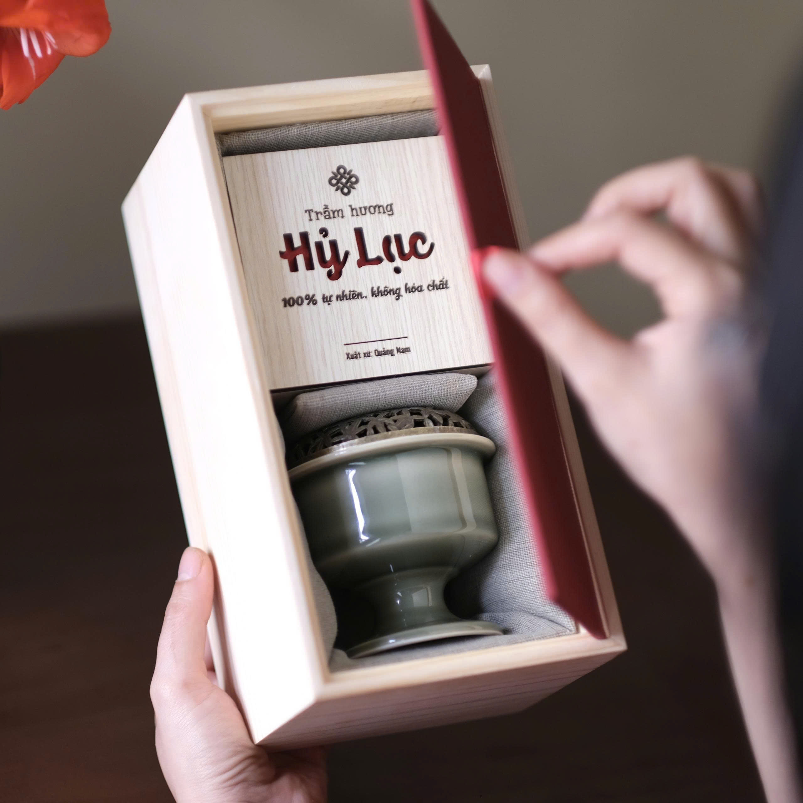 Bộ quà tặng thưởng trầm Thanh An