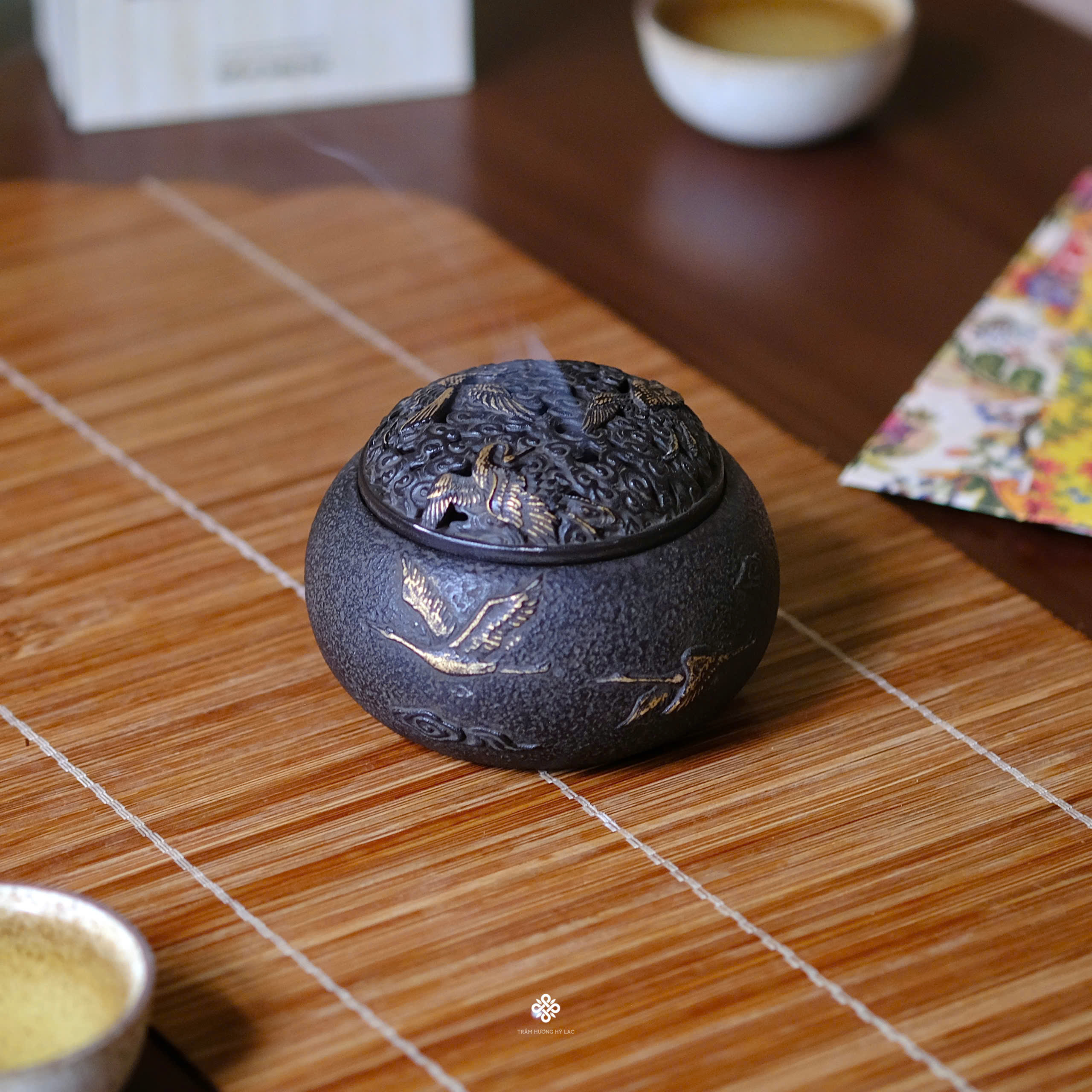 Bộ quà tặng thưởng trầm Vân Điểu