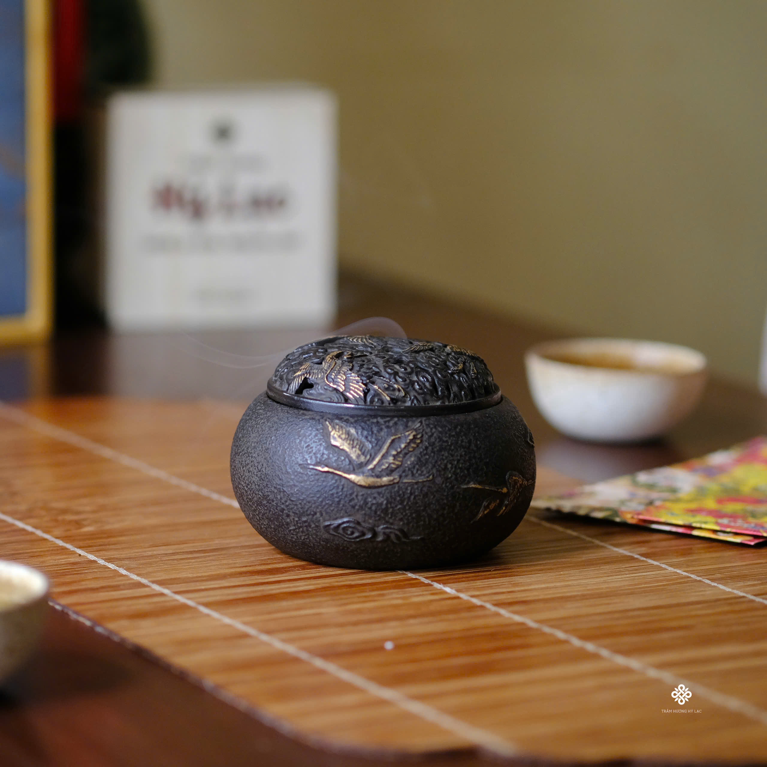 Bộ quà tặng thưởng trầm Vân Điểu