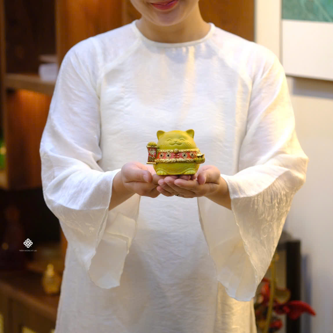 Lư đồng mèo chiêu tài