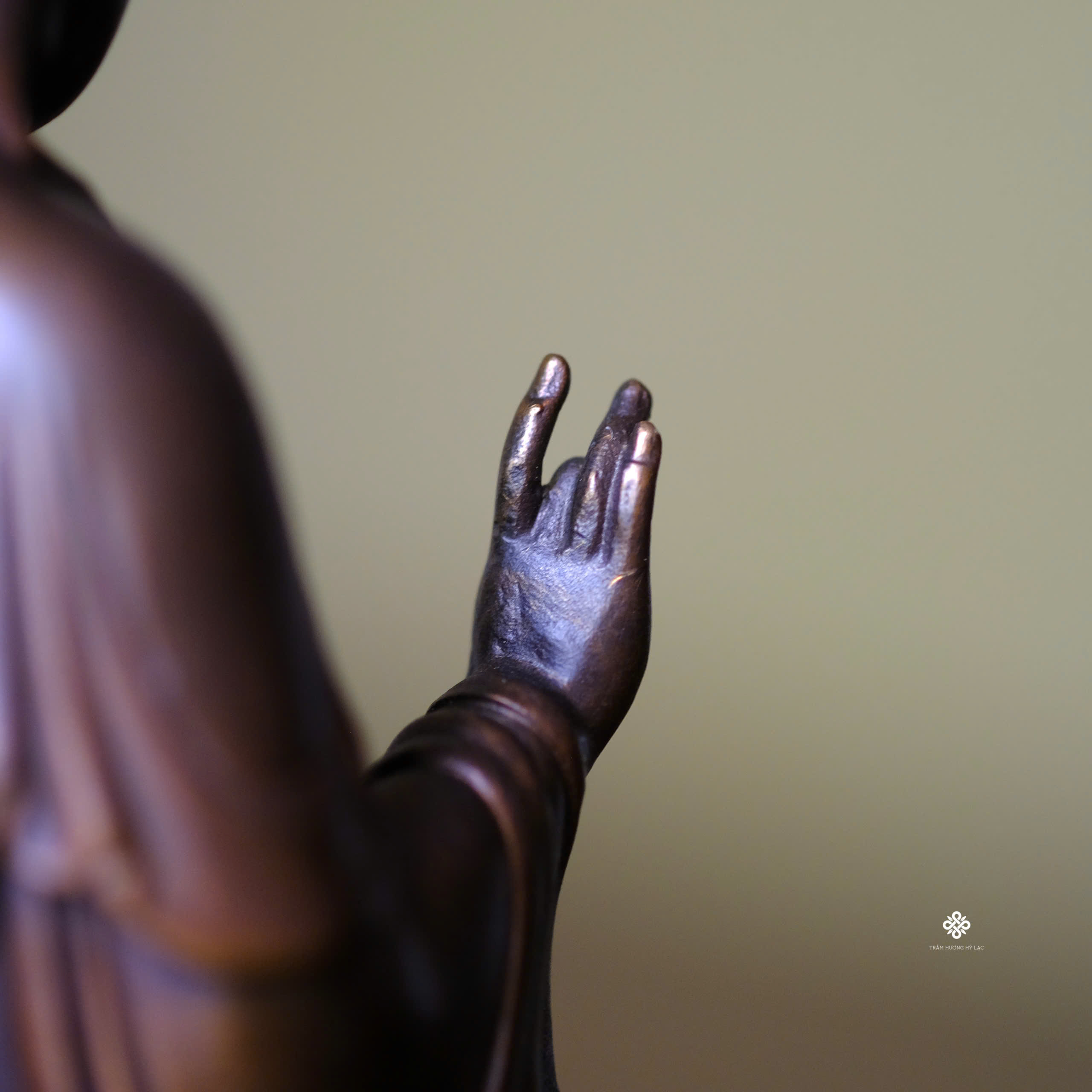 Tượng đồng Quan Âm 10cm