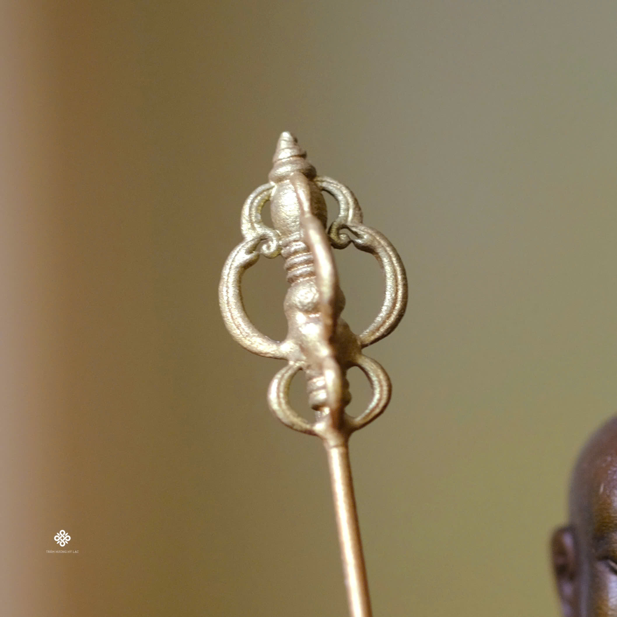 Tượng đồng Địa Tạng 10cm