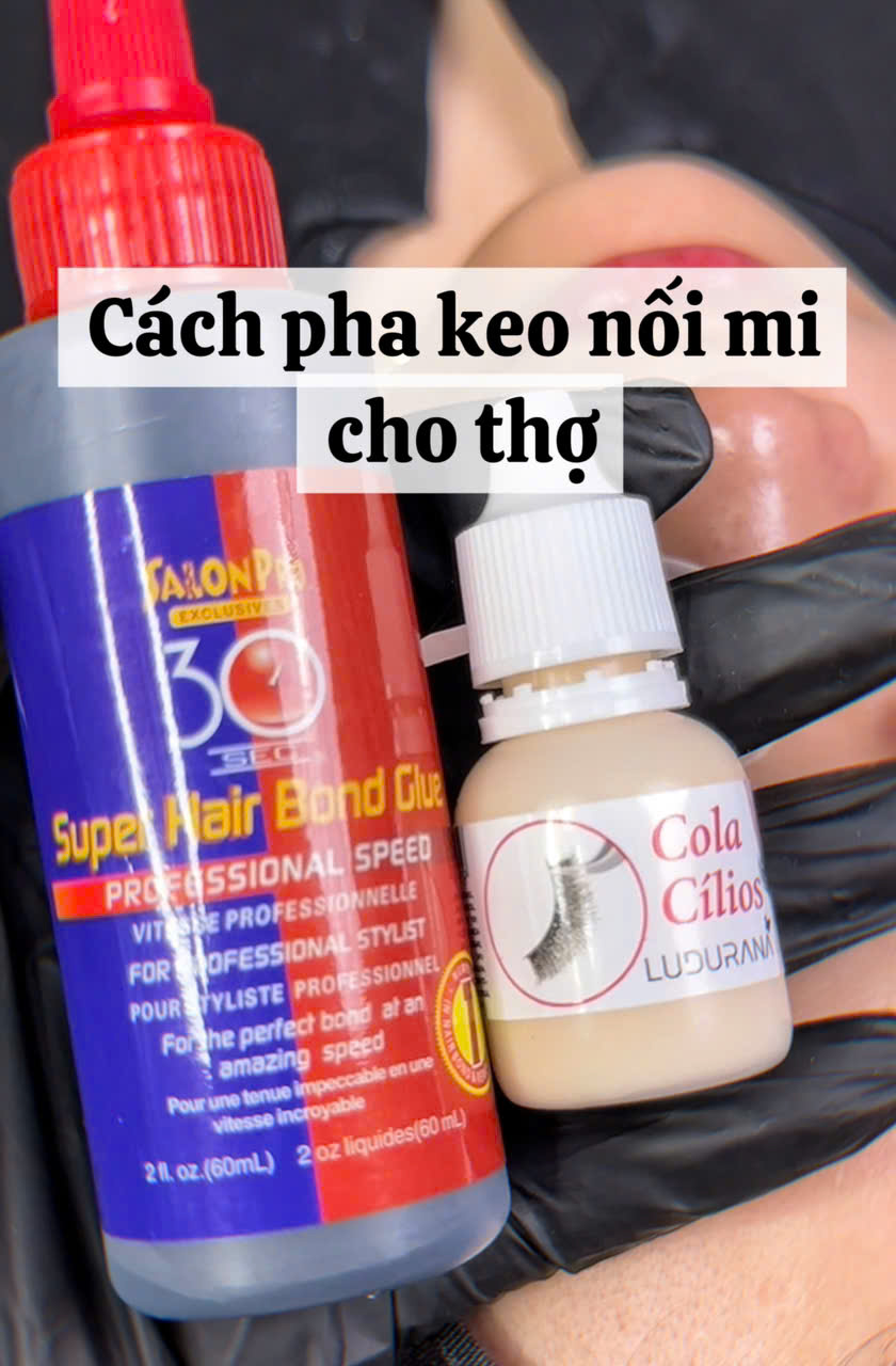 Cách pha keo bền 2–3 tuần cho thợ chuyên nghiệp