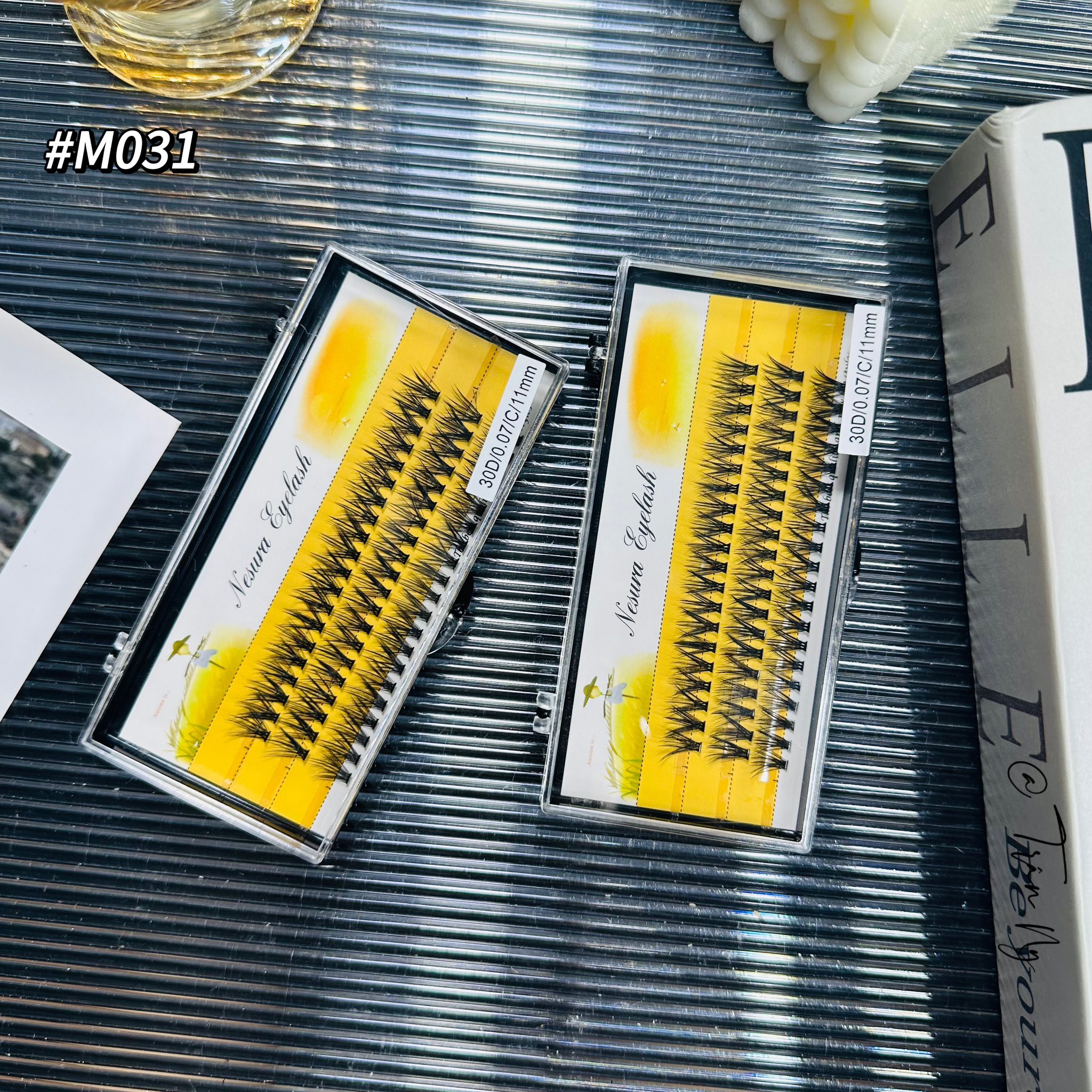 Mi chùm siêu dày 30D cong ít