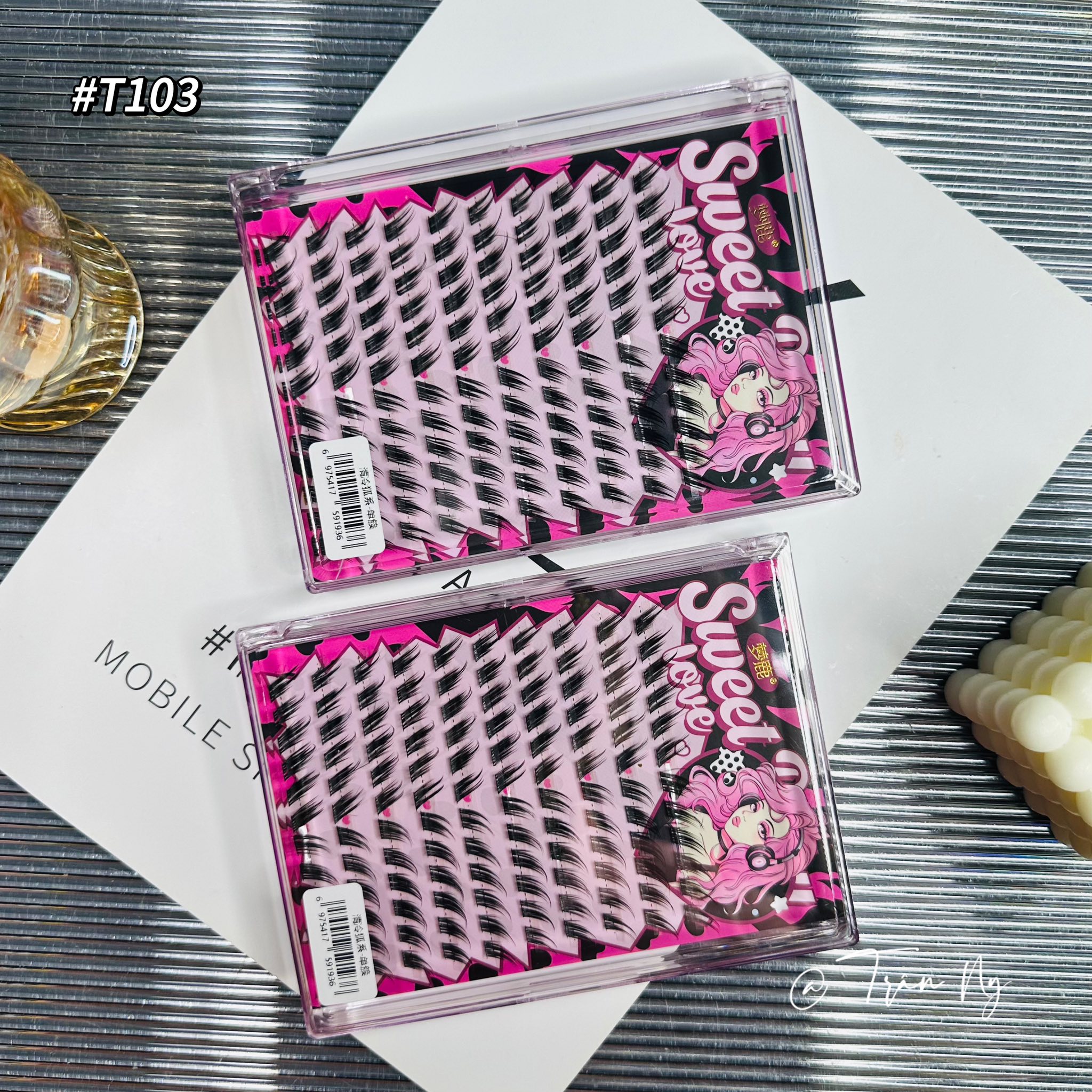 Lông mi mắt cáo mi mắt xếch