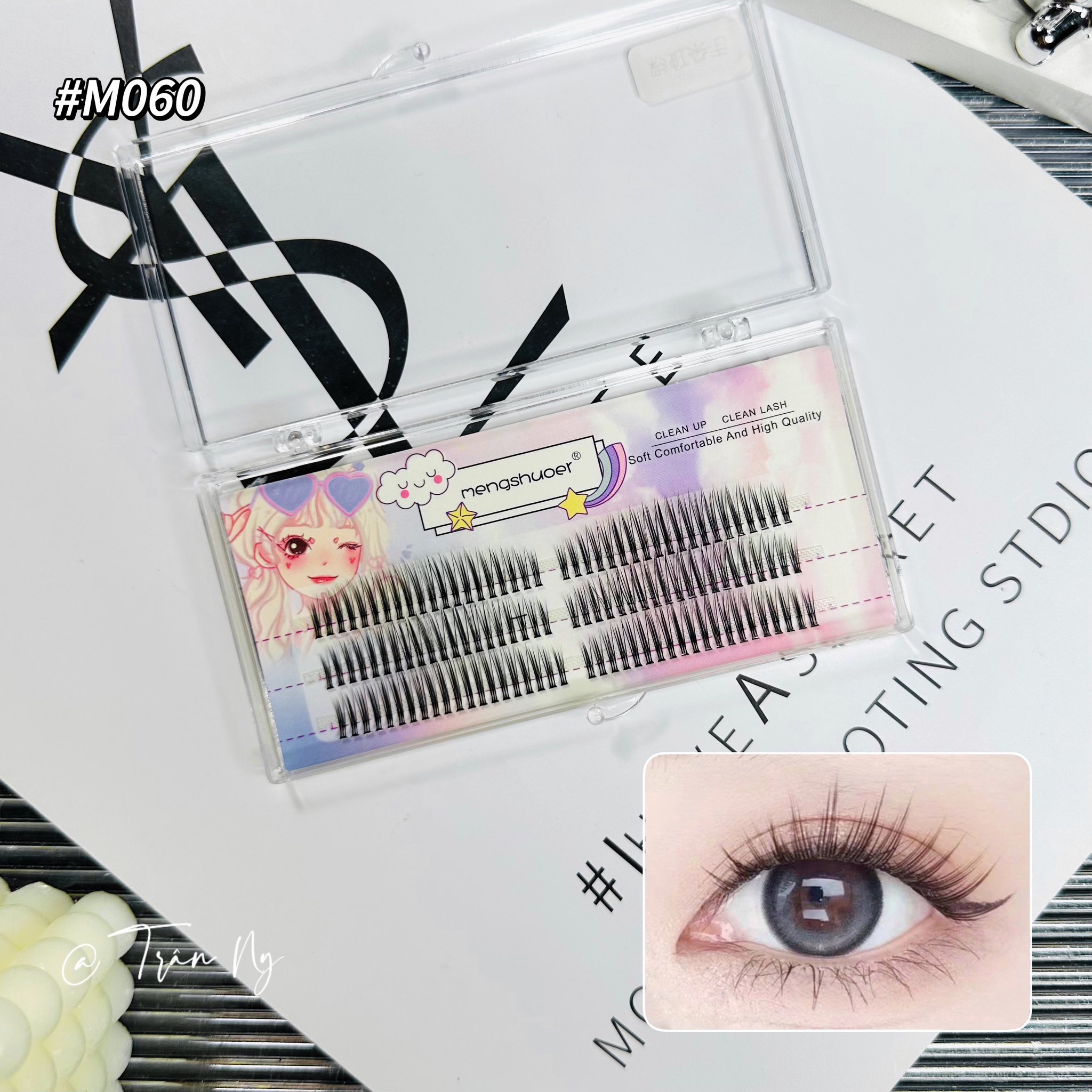 Mi chùm so le ngắn