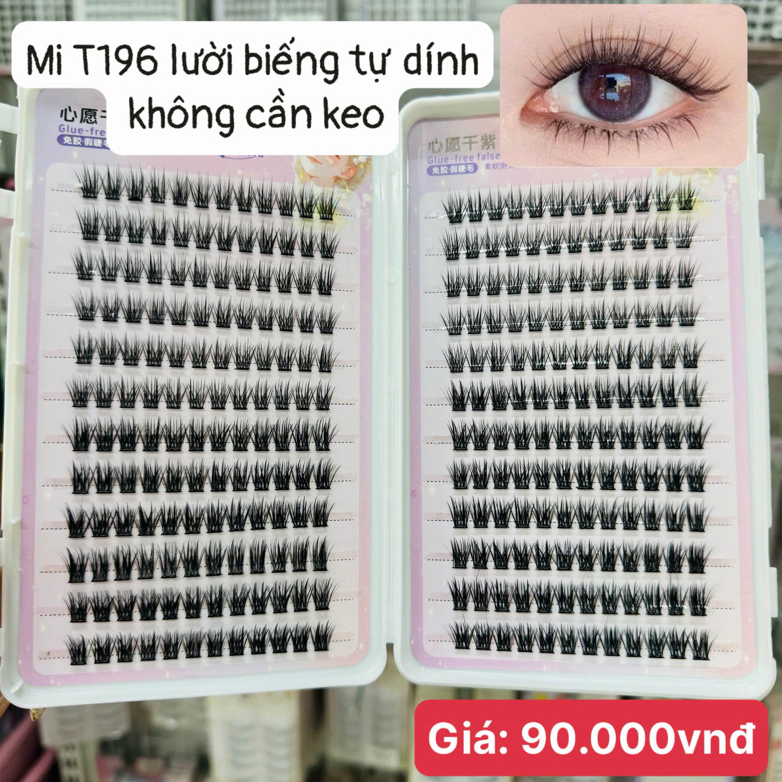 Mi cụm lười biếng keo sẵn