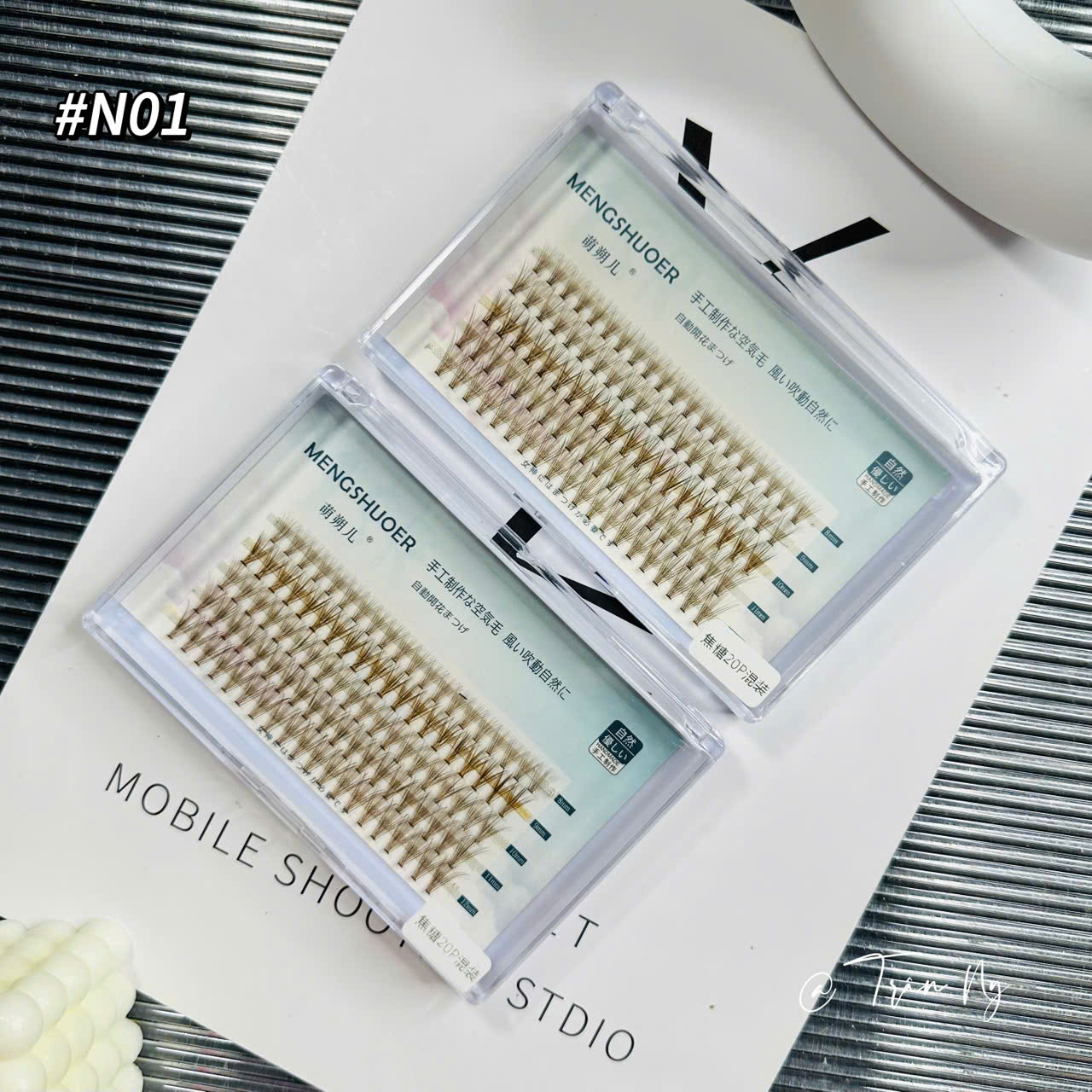 Mi chùm nâu mix size