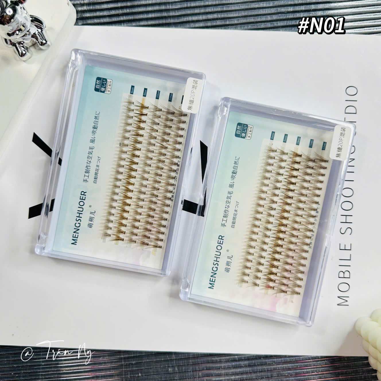 Mi chùm nâu mix size