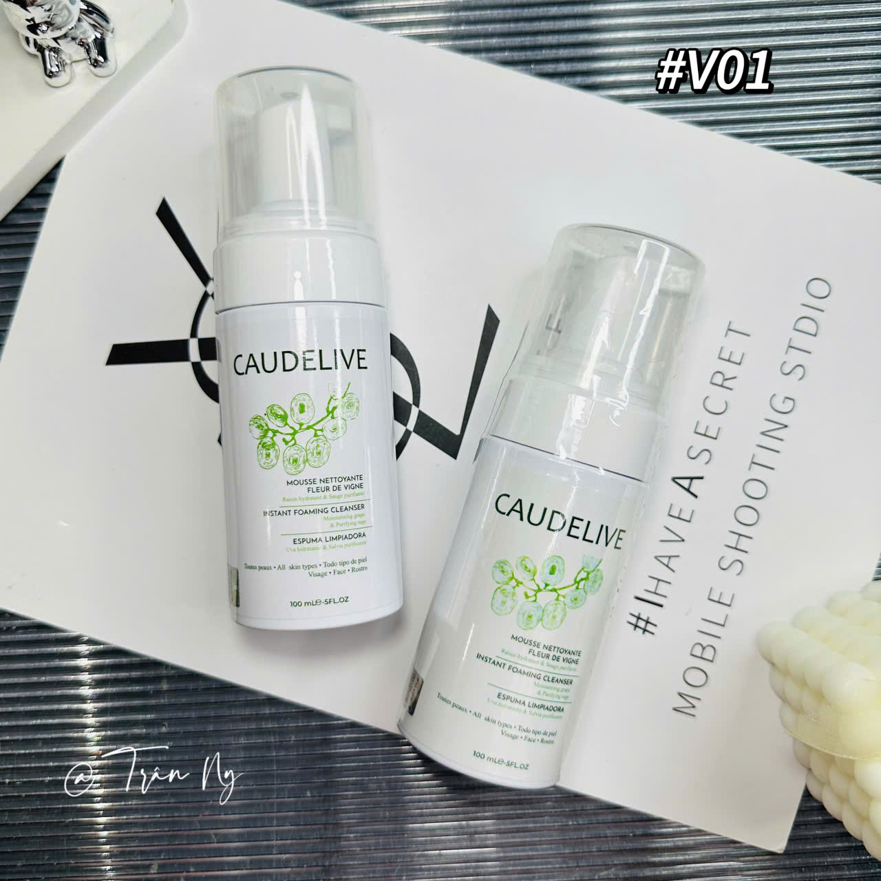 Bọt vệ sinh mi Caudelive
