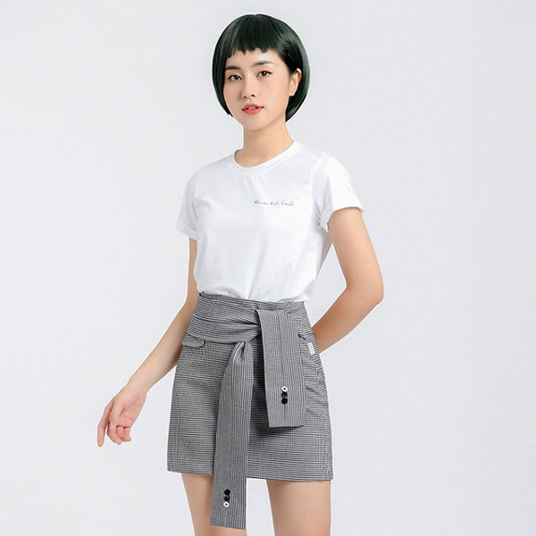 Chân váy A Vien Tran buộc đai