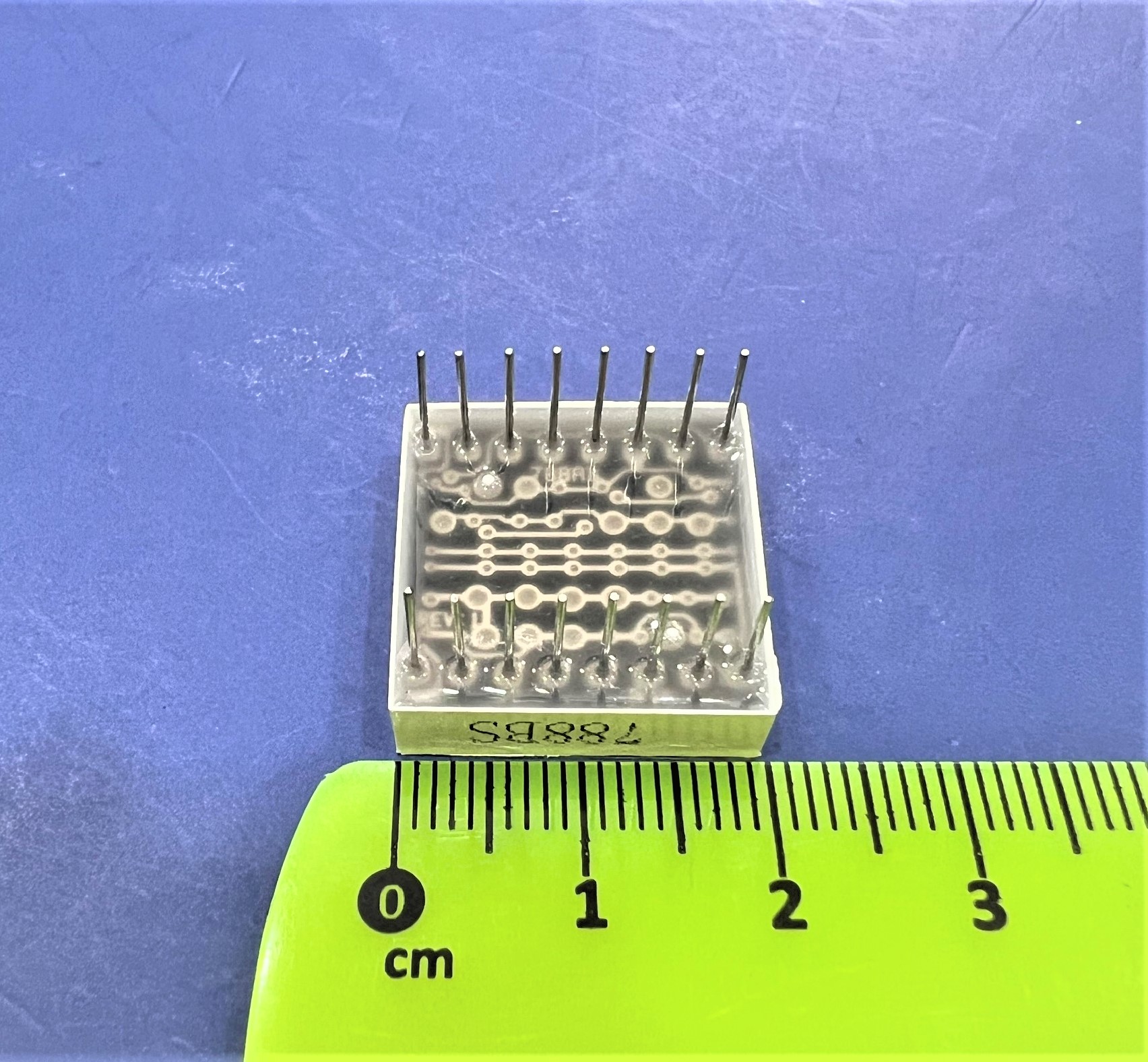 Led Ma Trận 8x8 1.9mm 788BS 20x20mm Anode Dương chung màu đỏ điểm tròn ...