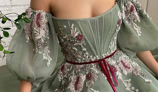 The 2023 glamorous embroidery evening dresses