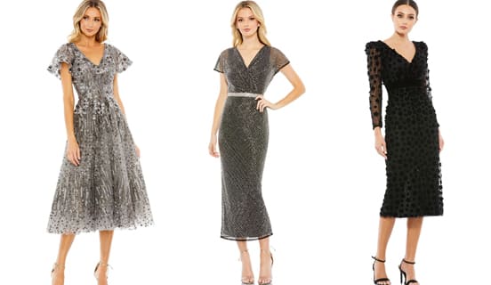 Mẫu váy dự tiệc sang trọng cho tuổi 50