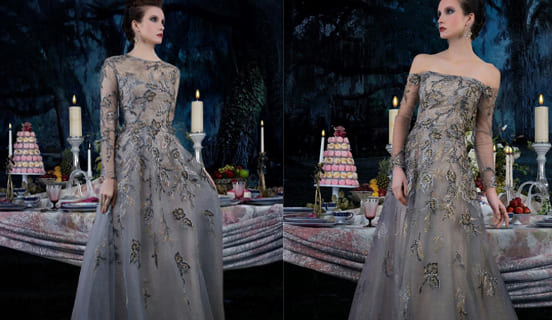 Mẫu váy dạ hội cao cấp cho tuổi trung niên