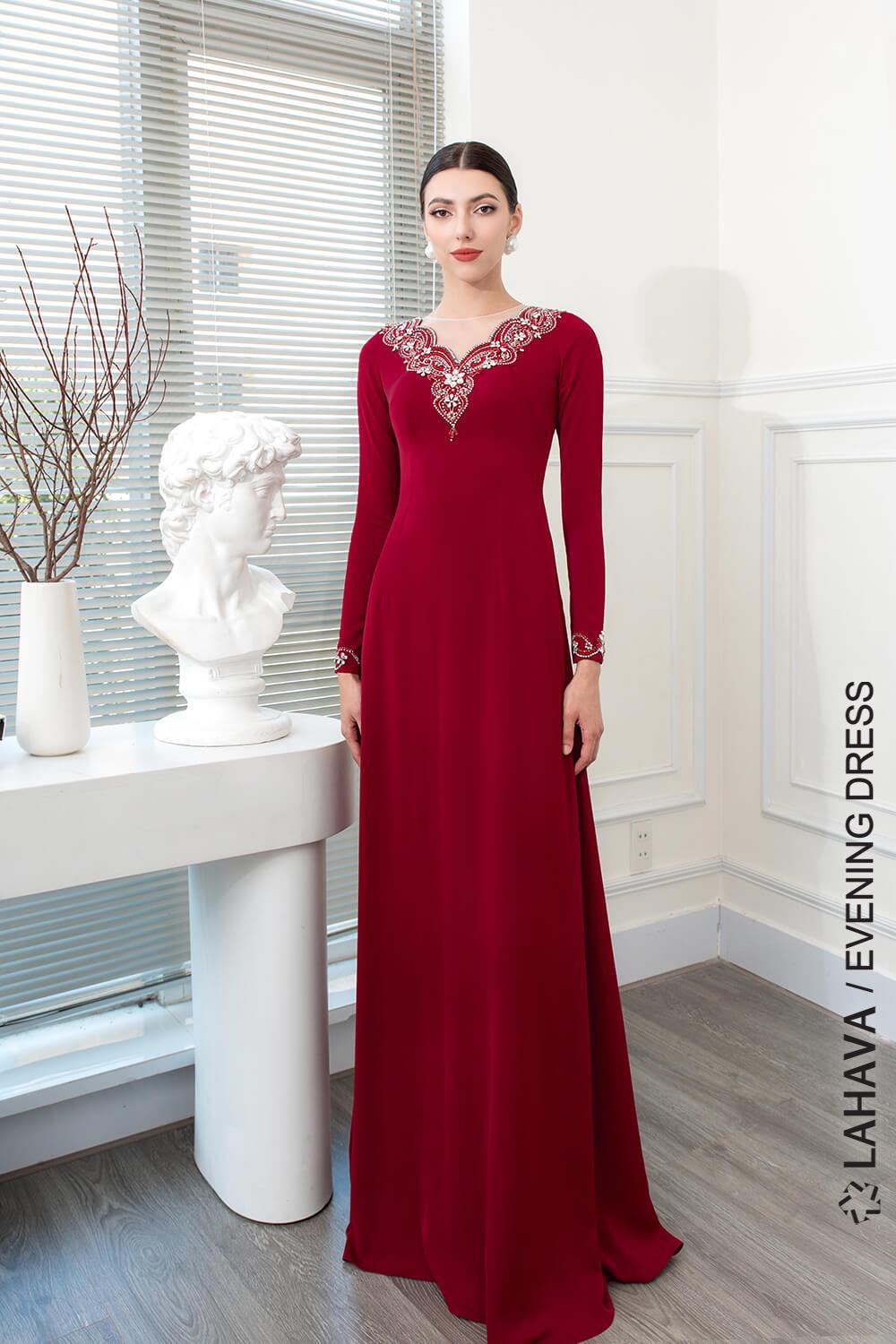 VÁY DẠ HỘI VN035 - ĐỎ - Thanh An Dress