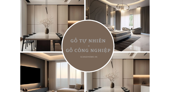 GIƯỜNG GỖ TỰ NHIÊN VỚI GIƯỜNG GỖ CÔNG NGHIỆP – NÊN CHỌN LOẠI NÀO? (HƯỚNG DẪN CHI TIẾT)