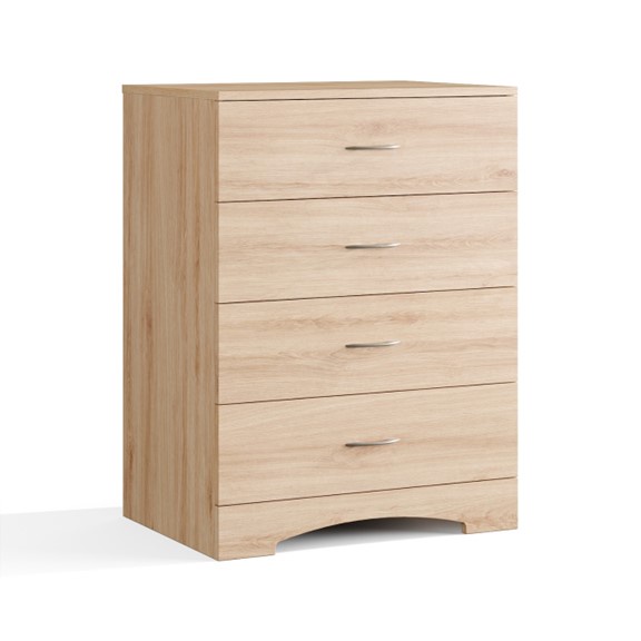 STEP ONE, Tủ lưu trữ tân cổ điển 4 hộc tủ kéo DRA_147, 66x48x89cm