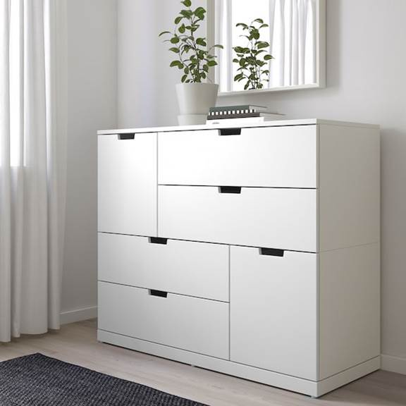 BANALDO, Tủ lưu trữ dùng 6 ngăn kéo DRA_092, 120x47x98cm