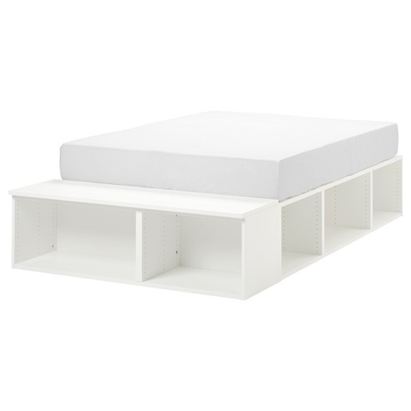 GALLOTTI, Giường ngủ đa năng kèm kệ BED_009, 140x244x43cm