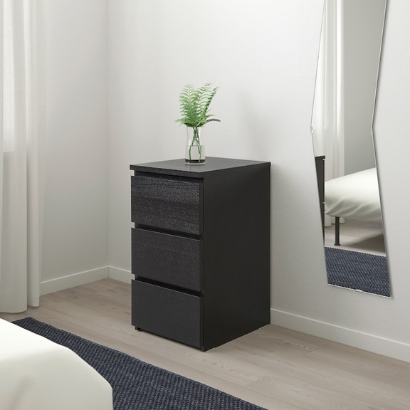 MOLTENI, Tủ lưu trữ đồ dùng 3 tầng DRA_023, 40x48x78cm