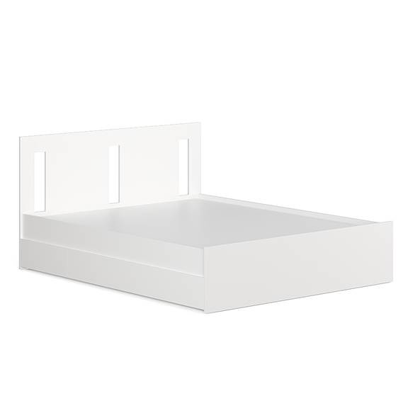 SENGE, Giường ngủ 2 hộc kéo 3 ngăn BED_029, 203x93cm, sản xuất bởi Scandi Home