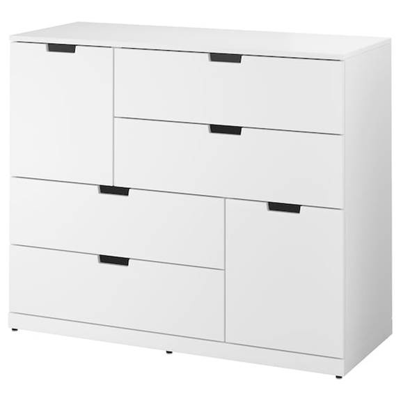 BANALDO, Tủ lưu trữ dùng 6 ngăn kéo DRA_092, 120x47x98cm